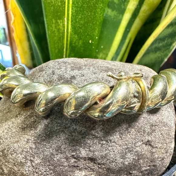 Heavy 10k San Marco bracelet - Picture 8 of 8
